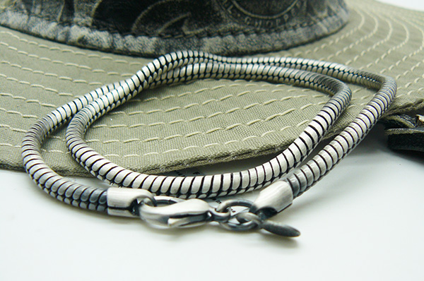  Цепочка Bico из серии Stylus chains F36  для парня, мужчины подарок серебро, олово