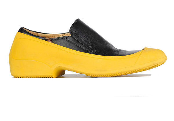 Мужские галоши открытого типа новая практичная тенденция в мире моды резиновой обуви