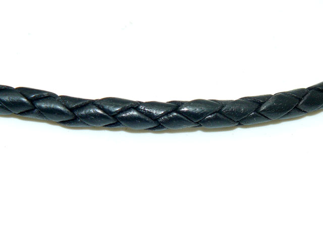 Натуральный плетеный кожаный шнур диаметром 4 мм для изготовления чокера браслета шнура на шею для ожерелей высокого качества