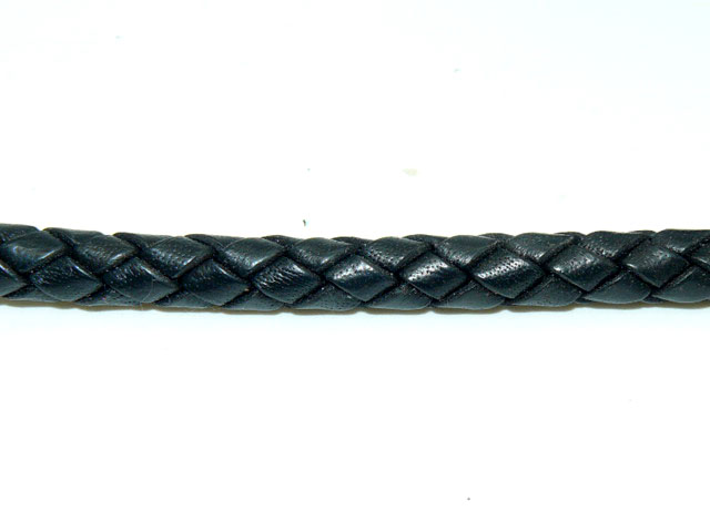 Натуральный плетеный кожаный шнур диаметром 7 мм для изготовления чокера браслета шнура на шею для ожерелей высокого качества