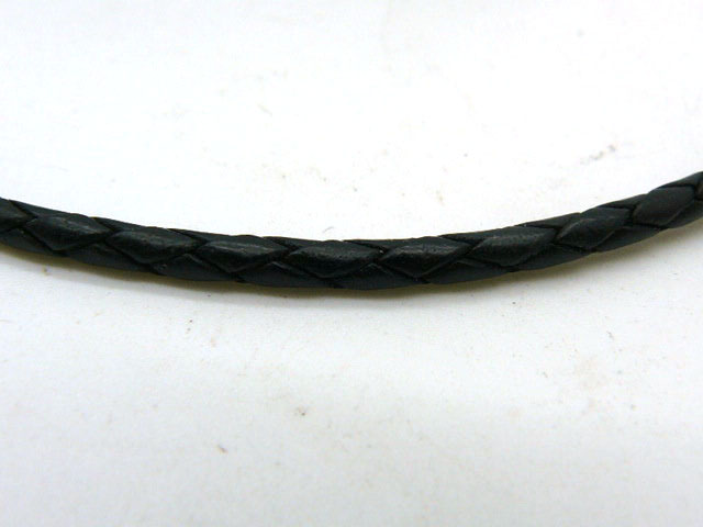 Натуральный плетеный кожаный шнур диаметром 3 мм для изготовления чокера браслета шнура на шею для ожерелей высокого качества