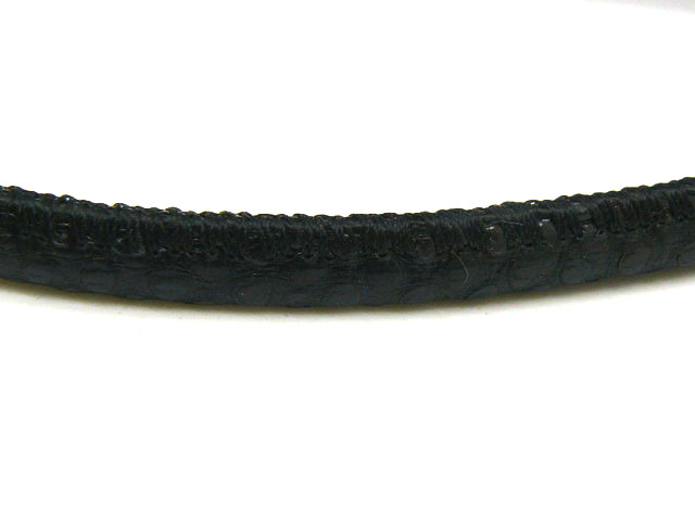 Натуральный плетеный кожаный шнур диаметром 5 мм для изготовления чокера браслета шнура на шею для ожерелей высокого качества