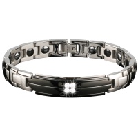<font color=#FF0000 face=Arial>NEW!</font><p>Браслет NPB из стали с ионами P091 5950 ионов/см3