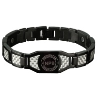 <font color=#FF0000 face=Arial>NEW!</font><p>Браслет NPB из стали с ионами и магнитами P096W 1750 ионов 6000 Гаусс