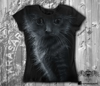 Футболка КОТЕНОК черн
