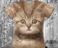 Футболка Котик рыжий