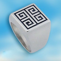 Перстень из серебра 1515746